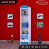Regál Happy RW01 - bořek stavitel (Barva bílá)