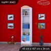 Regál Happy RW01 - bořek stavitel (Barva bílá)
