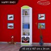 Regál Happy RW01 - ferrari (Barva bílá)