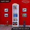Regál Happy RW01 - ferrari (Barva bílá)