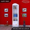 Regál Happy RW01 - hrající lokomotiva (Barva bílá)