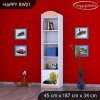 Regál Happy RW01 - bagr (Barva bílá)