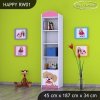 Regál Happy RW01 - pejsek (Barva bílá)