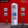 Regál Happy RW01 - monster toralei (Barva bílá)