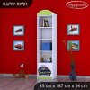Regál Happy RW01 - policie (Barva bílá)