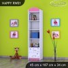 Regál Happy RW01 - sloník (Barva bílá)