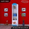 Regál Happy RW01 - zpívající auto (Barva bílá)