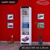 Regál Happy RW01 -super bolid (Barva bílá)