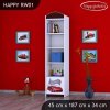 Regál Happy RW01 - závod (Barva bílá)