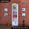 Regál Happy RW04 - delfín (Barva bílá)