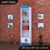 Regál Happy RW04 - velká loď (Barva bílá)