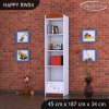 Regál Happy RW04 - pejsek (Barva bílá)