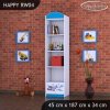 Regál Happy RW04 - letadlo (Barva bílá)