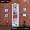 Regál Happy RW04 - drak (Barva bílá)