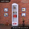 Regál Happy RW04 - hasičské auto (Barva bílá)