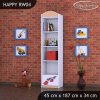 Regál Happy RW04 - závod F1 (Barva bílá)