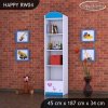 Regál Happy RW04 - zamilovaný skřítek (Barva bílá)