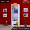 Regál Happy RW06 - bagr (Barva bílá)
