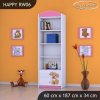 Regál Happy RW06 - pejsek (Barva bílá)
