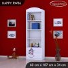 Regál Happy RW06 - monster toralei (Barva bílá)