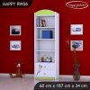 Regál Happy RW06 - pirát (Barva bílá)