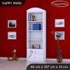 Regál Happy RW06 - pirát (Barva bílá)