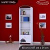 Regál Happy RW06 - policie (Barva bílá)