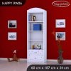 Regál Happy RW06 - sloník (Barva bílá)