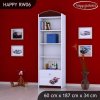 Regál Happy RW06 - super bolid (Barva bílá)