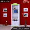 Regál Happy RW06 - zelená čarodějka (Barva bílá)