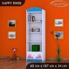 Regál Happy RW08 -zpívající auto (Barva bílá)