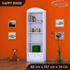 Regál Happy RW08 - stříkající sloník (Barva bílá)