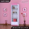 Regál Happy RW08 -zamilovaný skřítek (Barva bílá)
