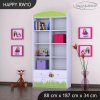 Regál Happy RW10 - včelka (Barva bílá)