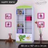 Regál Happy RW10 - drak (Barva bílá)