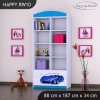 Regál Happy RW10 - závod (Barva bílá)