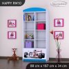 Regál Happy RW10 - formule (Barva bílá)