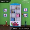 Regál Happy RW11 - barevný želvík (Barva bílá)