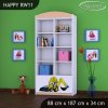 Regál Happy RW11 - bagr (Barva bílá)
