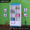Regál Happy RW11 - bílá kočička (Barva bílá)