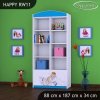 Regál Happy RW11 - princ na bílém koni (Barva bílá)