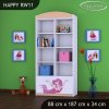 Regál Happy RW11 - mořská víla (Barva bílá)