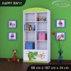Regál Happy RW11 - drak (Barva bílá)