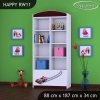 Regál Happy RW11 - super bolid (Barva bílá)