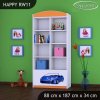 Regál Happy RW11 - závod (Barva bílá)