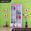 Regál Happy RW13 -princ a princezna (Barva bílá)