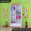 Regál Happy RW13 -medvídek s balónky (Barva bílá)