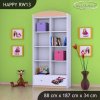 Regál Happy RW13 - super bolid (Barva bílá)
