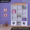 Regál Happy RW15 - auto s vlajkou (Barva bílá)