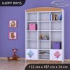 Regál Happy RW15 -medvídci s balónky (Barva bílá)